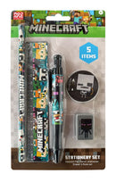 PYRAMID MINECRAFT CHIBI SKELETON ESSENTIAL 5PC STATIONERY SET 5063457047337