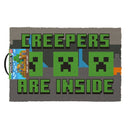 PYRAMID MINECRAFT CREEPERS NEED HUGS COIR DOORMAT 5063457005061