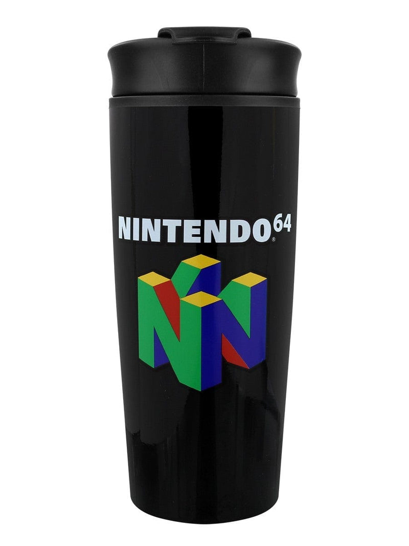 PYRAMID NINTENDO (N64) METAL TRAVEL MUG 5050574253659