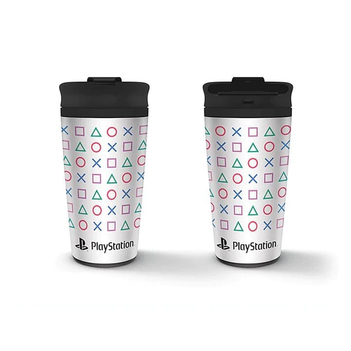 PYRAMID Playstation shapes travel mug 5050574259958