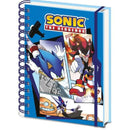 PYRAMID SONIC THE HEDGEHOG (COMIC STRIP JUMP OUT) A5 3D NOTEBOOK 5056480391805