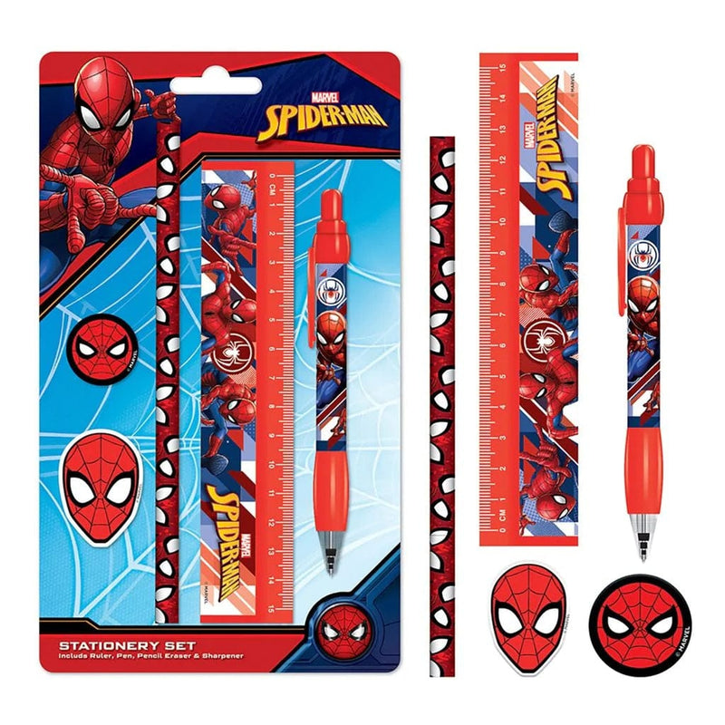 PYRAMID SPIDER-MAN WEB STRIKE STATIONERY SET CO V2 5051265727367