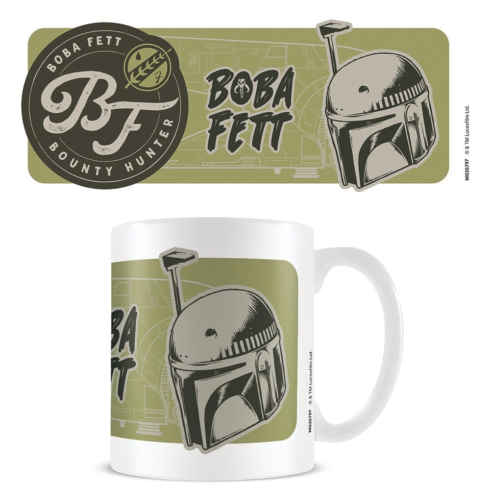 PYRAMID Star Wars The Book of Bobba Fett technical mug 5050574267977