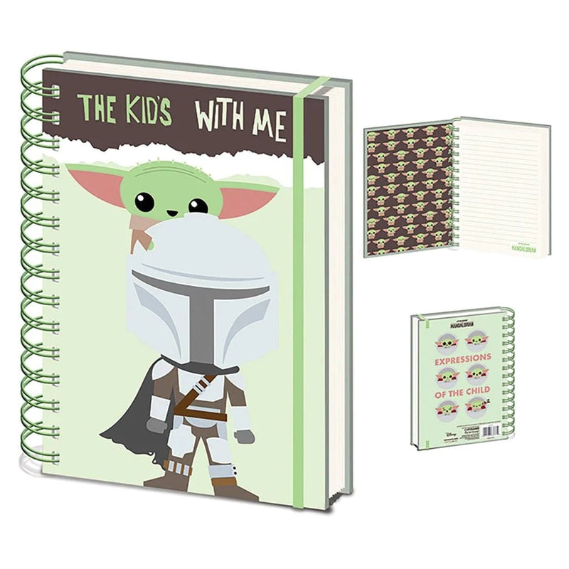 PYRAMID STAR WARS (THE MANDALORIAN) A5 WIRO NOTEBOOK 5051265738820