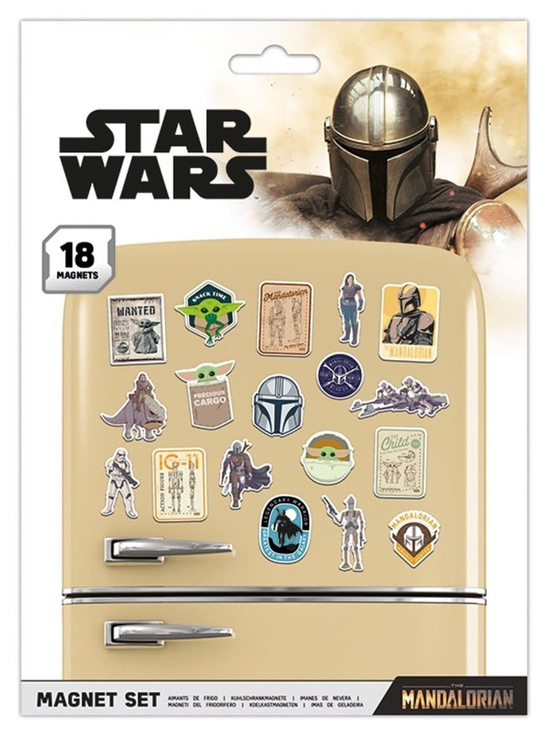 PYRAMID STAR WARS: THE MANDALORIAN (BOUNTY HUNTER) MAGNET SET 5050593651092