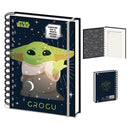 PYRAMID STAR WARS: THE MANDALORIAN (GROGU) A5 WIRO UNDATED DIARY NOTEBOOK 5051265740113