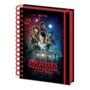 PYRAMID STRANGER THINGS (ONE SHEET) A5 METALLIC NOTEBOOK 5051265727763