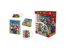 PYRAMID SUPER MARIO BUMPER GIFT SET (MUG, COASTER, KEYCHAIN & NOTEBOOK) 5050293853888