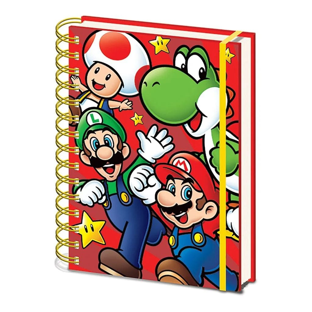PYRAMID SUPER MARIO (CORE RUN) A5 WIRO NOTEBOOK 5051265729590