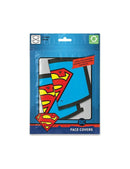 PYRAMID SUPERMAN (LOGO) FACE MASK 2 PACK 5050293855592