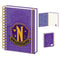 PYRAMID WEDNESDAY (NEVERMORE SHIELD) A5 WIRO NOTEBOOK 5056480393007