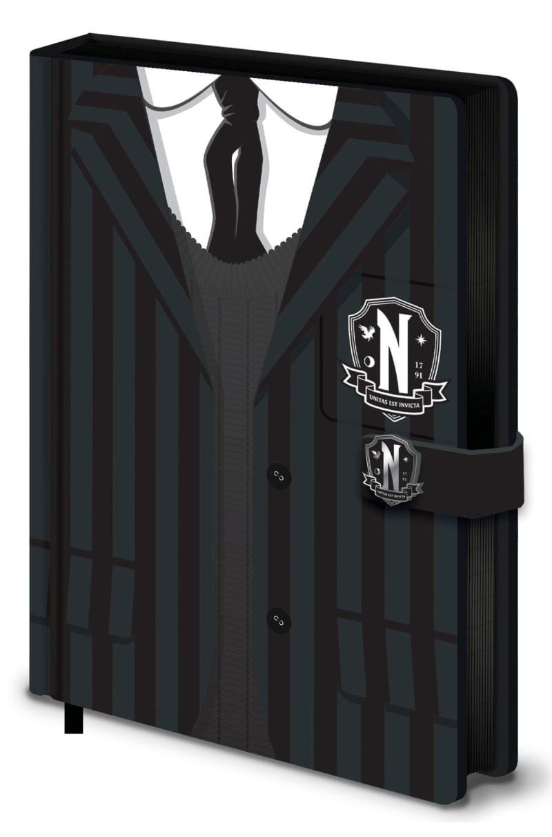 PYRAMID WEDNESDAY (UNIFORM) A5 PREMIUM NOTEBOOK (CLASP) 5056480393991