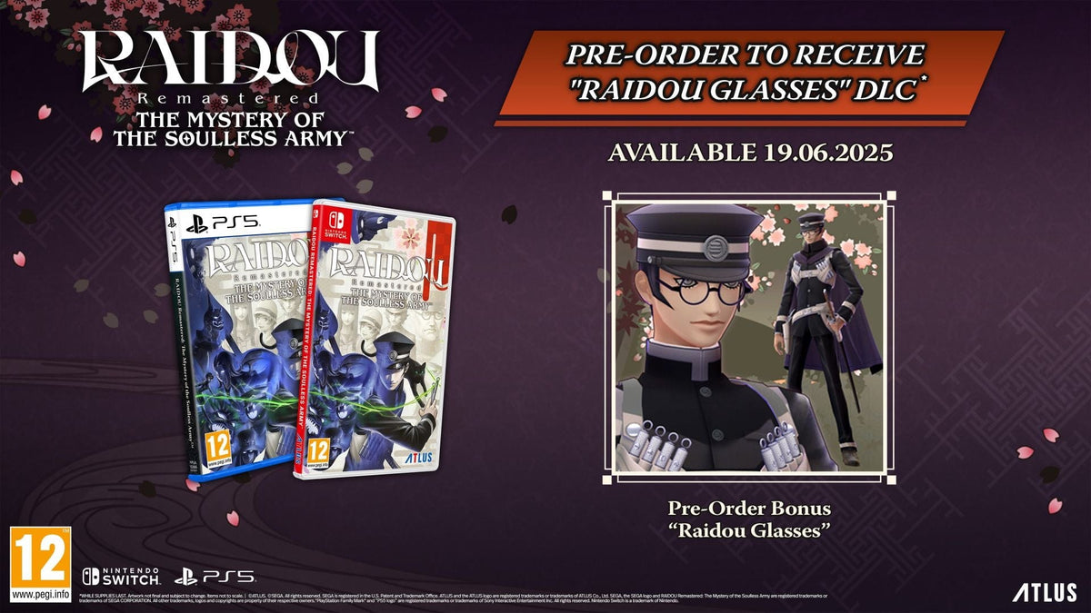 Raidou: Remastered – The Mystery Of The Soulless Army (SWITCH) 5055277055593