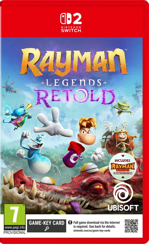 Rayman Legends Retold (Nintendo Switch 2) 3307216313250
