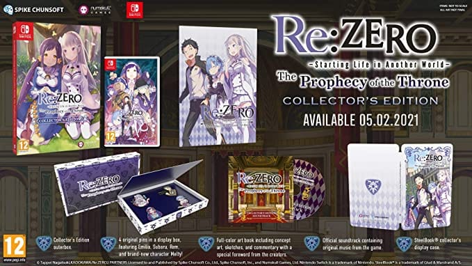 Re:ZERO - Starting Life in Another World: The Prophecy of the Throne - Limited Edition (Nintendo Switch) 5056280423317
