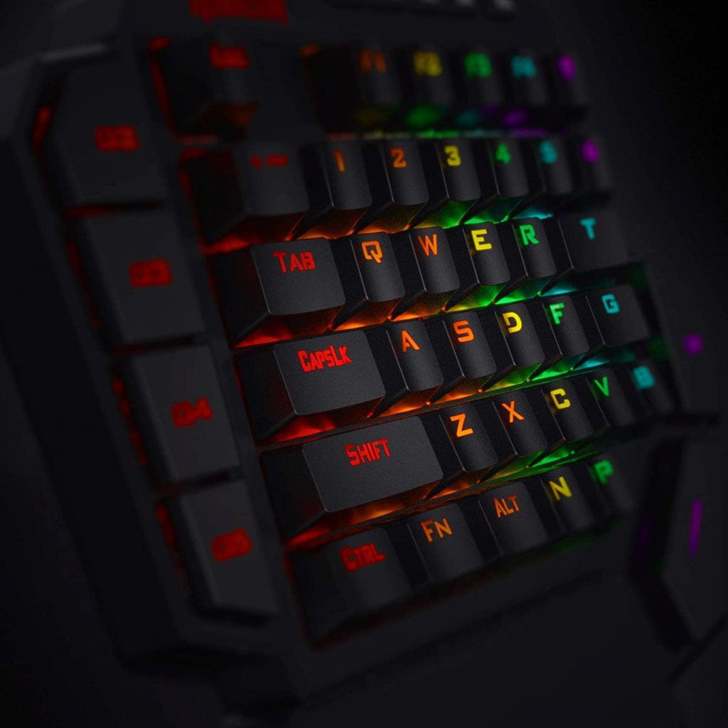 REDRAGON DITI K585 RGB, mehanska enoročna tipkovnica 6950376774385