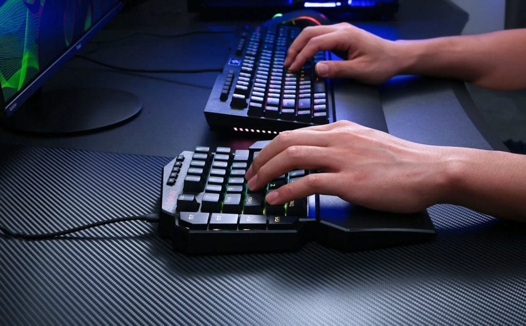REDRAGON DITI K585 RGB, mehanska enoročna tipkovnica 6950376774385