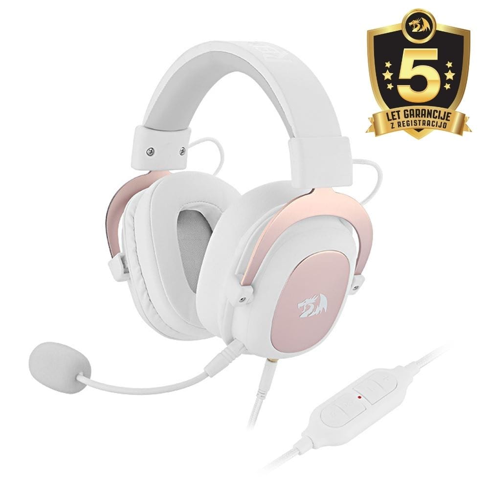REDRAGON H510W ZEUS 2 HEADSET WHITE 6950376778840