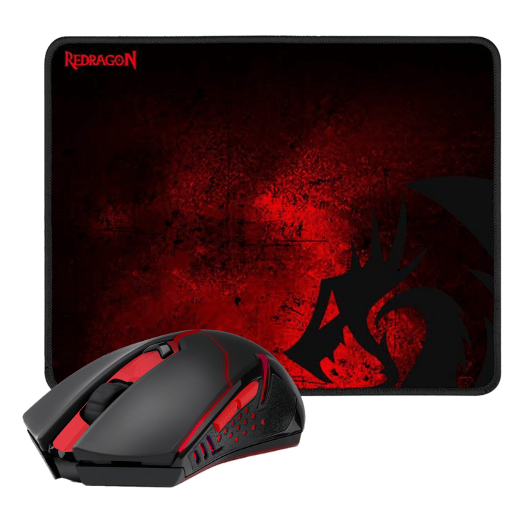 REDRAGON M601-WL 2 IN 1 COMBO MOUSE AND MOUSEPAD - DAMAGED BOX 3200000000476