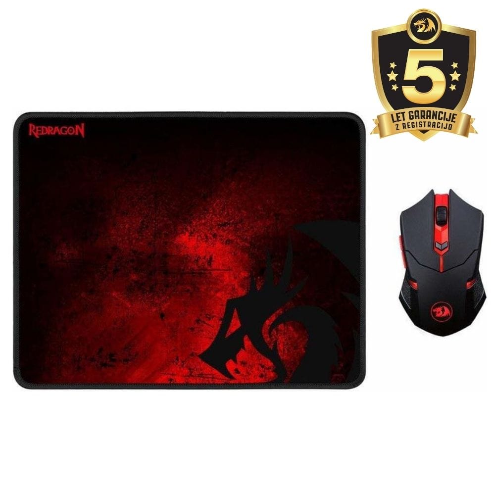 REDRAGON M601-WL 2 IN 1 COMBO MOUSE AND MOUSEPAD - DAMAGED BOX 3200000002418