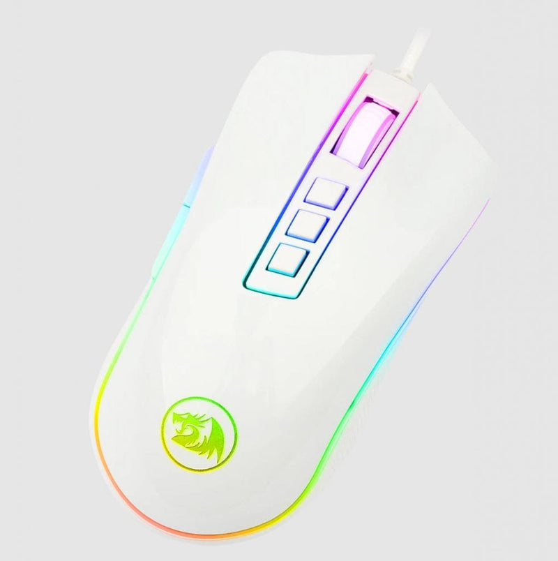 REDRAGON M711W COBRA MOUSE WHITE 6950376776877