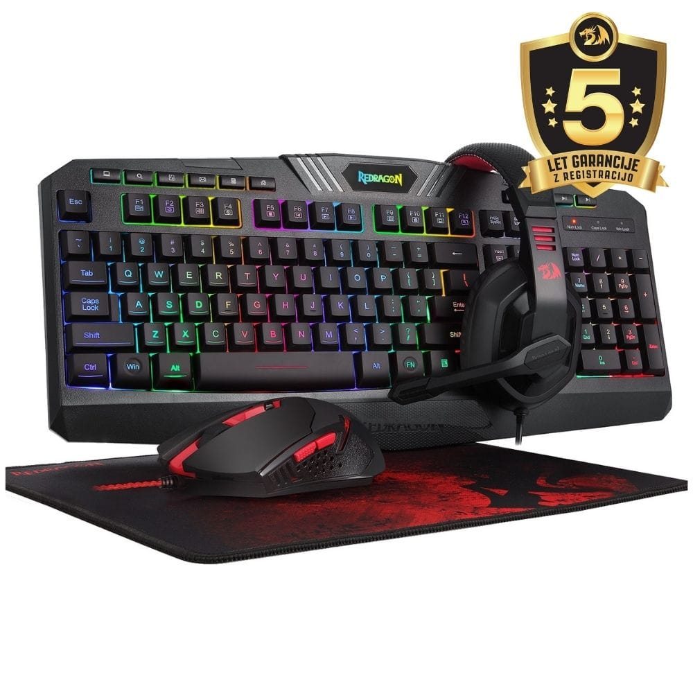 REDRAGON S101-BA-2 COMBO GAMING SET 4 IN 1 6950376774866