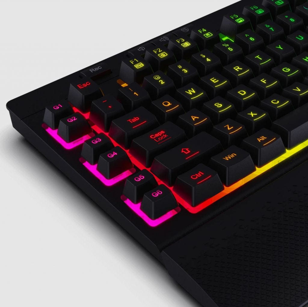 REDRAGON SHIVA K512 RGB tipkovnica črne barve 6950376776891