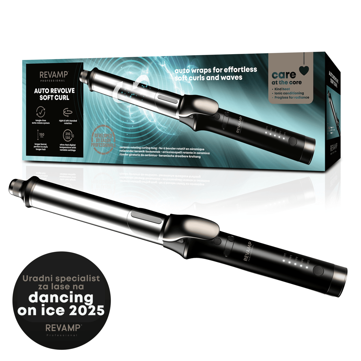 REVAMP AUTO REVOLVE SOFT CURLER CL-3000 5010777163667