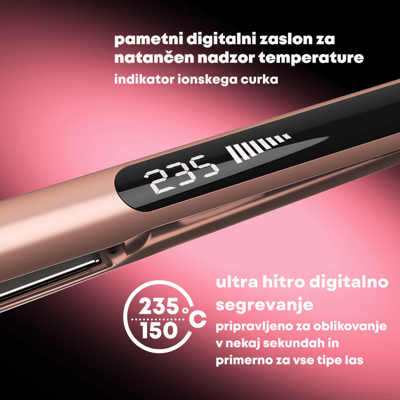 REVAMP DYNAMIC RADIANCE STRAIGHT & STYLE HAIR STRAIGHTENER ST-1900GD 5010777163735