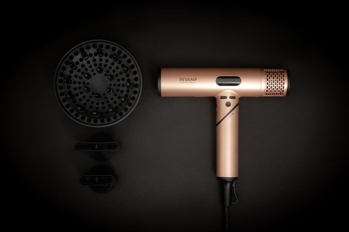 REVAMP DYNAMIC RADIANCE X SHINE HAIR DRYER DR-6400GD 5010777163681