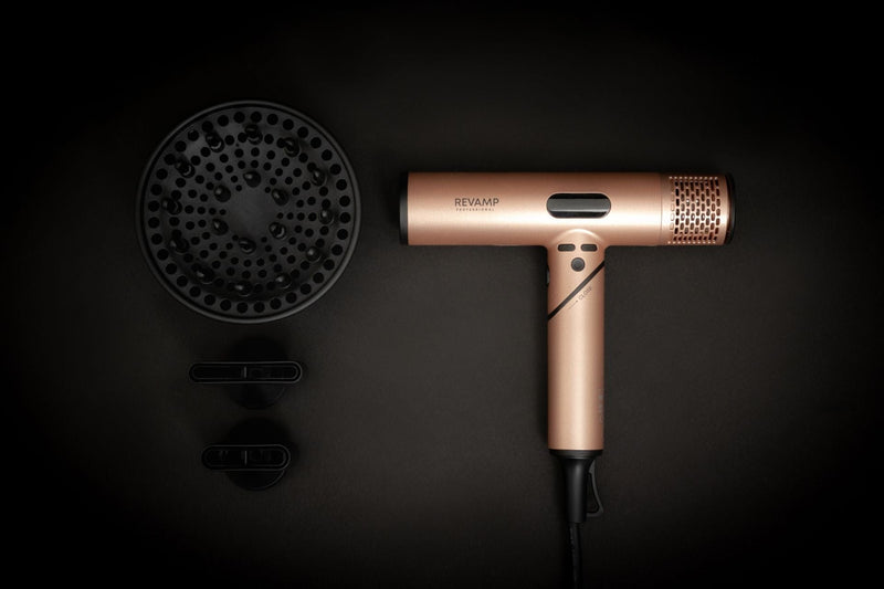 REVAMP DYNAMIC RADIANCE X SHINE HAIR DRYER DR-6400GD 5010777163681
