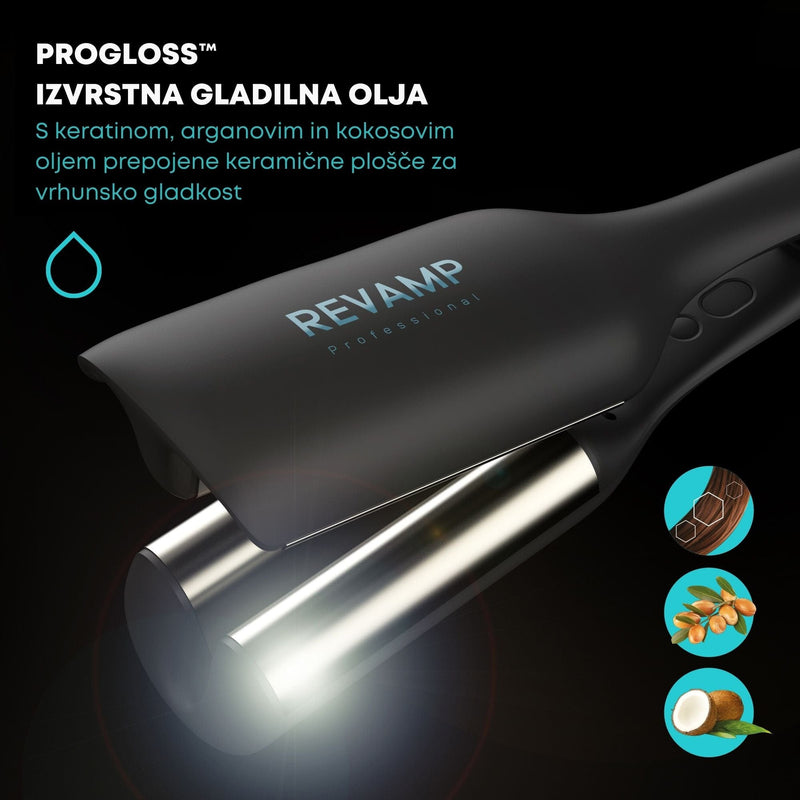 REVAMP PROGLOSS 2-IN-1 BEACH & VOLUME WAVER WV-3000 5010777158014