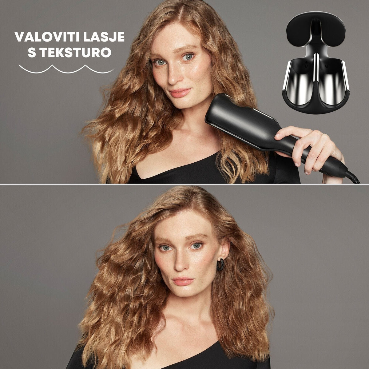 REVAMP PROGLOSS 2-IN-1 BEACH & VOLUME WAVER WV-3000 5010777158014