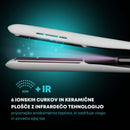REVAMP PROGLOSS ION SHINE CERAMIC HAIR STRAIGHTENER - WHITE ST-1850 5010777157987