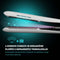 REVAMP PROGLOSS ION SHINE CERAMIC HAIR STRAIGHTENER - WHITE ST-1850 5010777157987