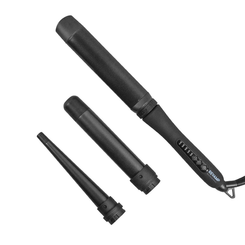 REVAMP PROGLOSS MULTIFORM CURL & WAVES 3in1 HAIR STYLER WD-1500 5010777148626