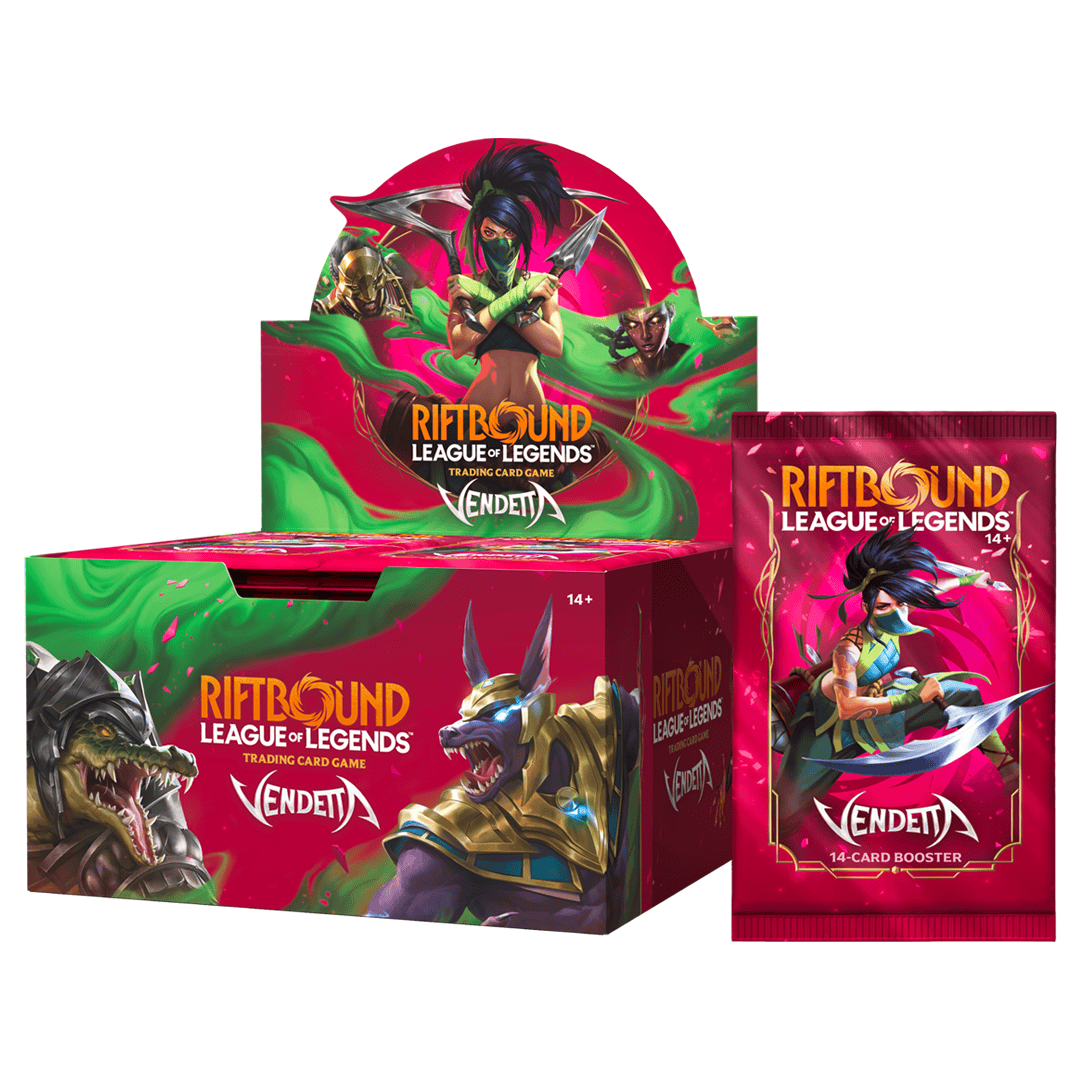 RIFTBOUND TCG: VENDETTA BOOSTER DISPLAY (24 BOOSTERS) 810155275785