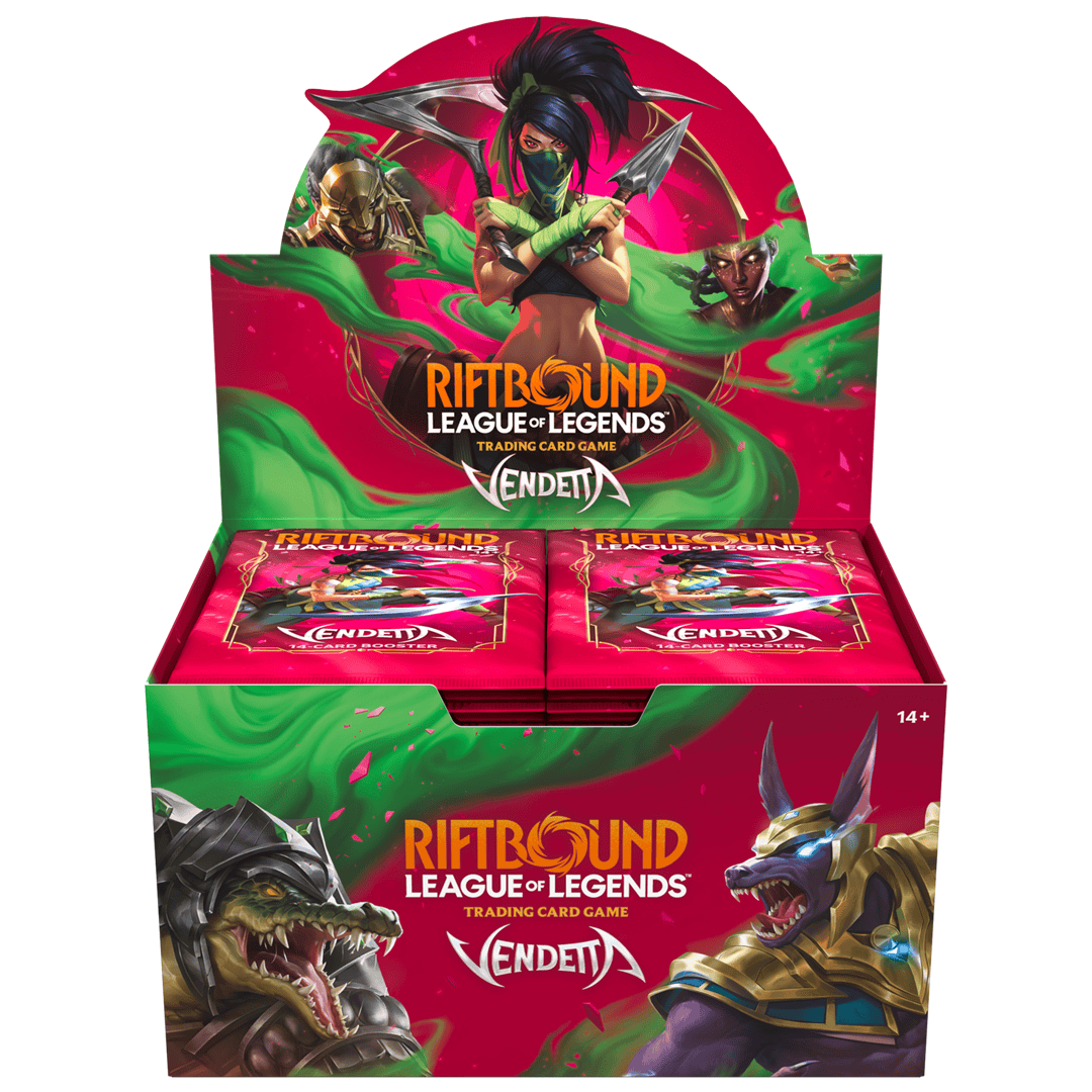 RIFTBOUND TCG: VENDETTA BOOSTER DISPLAY (24 BOOSTERS) 810155275785