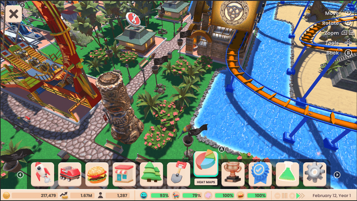 Rollercoaster Tycoon Adventures Deluxe (Nintendo Switch) 5056635604712