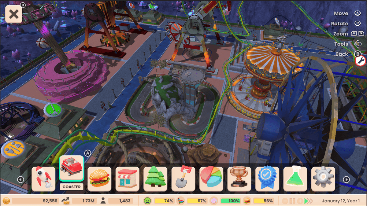 Rollercoaster Tycoon Adventures Deluxe (Playstation 4) 5056635604576