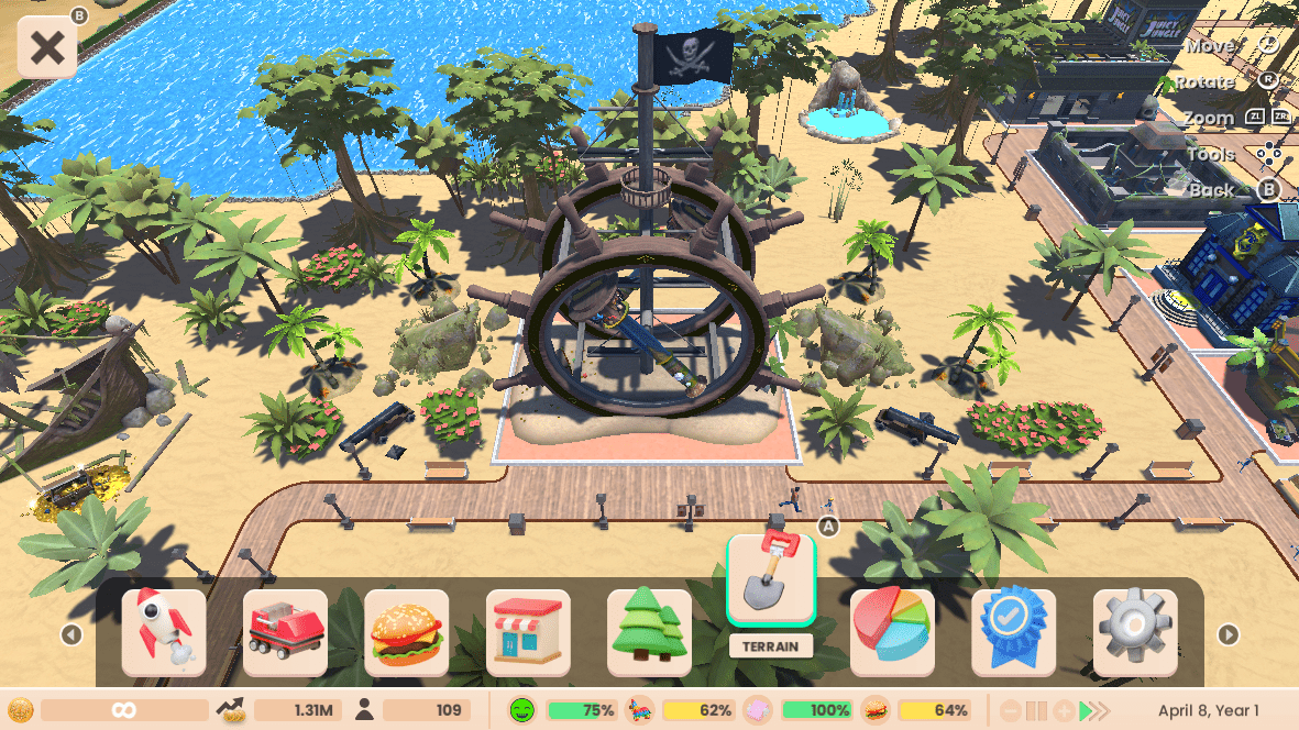 Rollercoaster Tycoon Adventures Deluxe (Playstation 4) 5056635604576