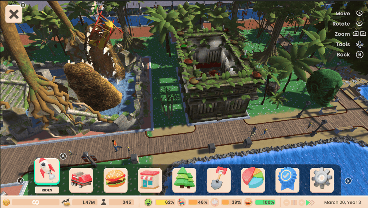 Rollercoaster Tycoon Adventures Deluxe (Playstation 4) 5056635604576