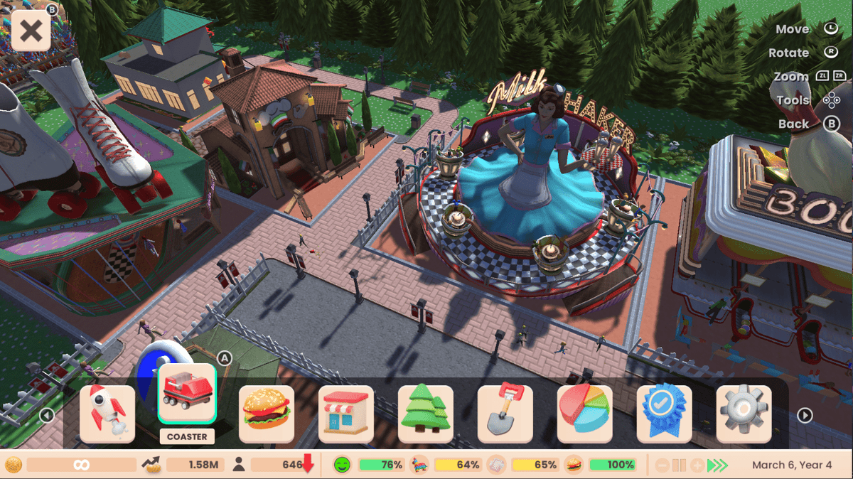 Rollercoaster Tycoon Adventures Deluxe (Playstation 4) 5056635604576