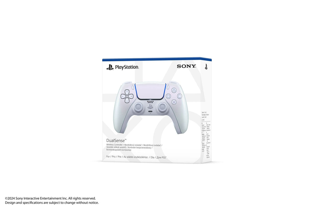 SONY PS5 DUALSENSE WIRELESS CONTROLLER CHROMA PEARL 711719590019