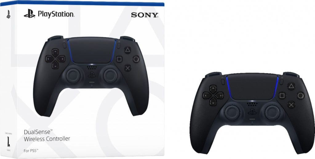 SONY PS5 DualSense wireless controller Midnight Black 711719827597