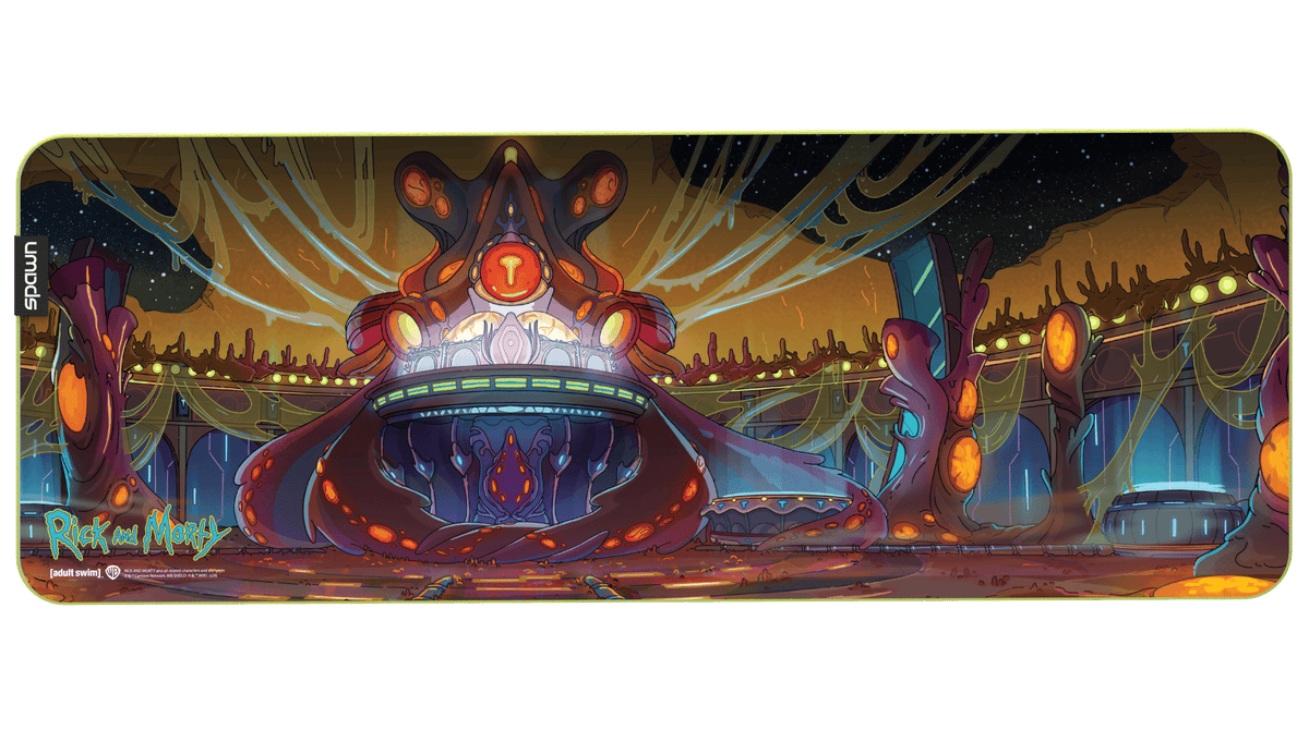 SPAWN GAMING MOUSE PAD XL - RICK AND MORTY 8605042625130