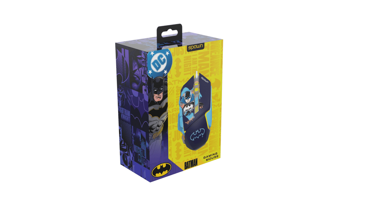 SPAWN GAMING MOUSE RGB - BATMAN 8605042624867
