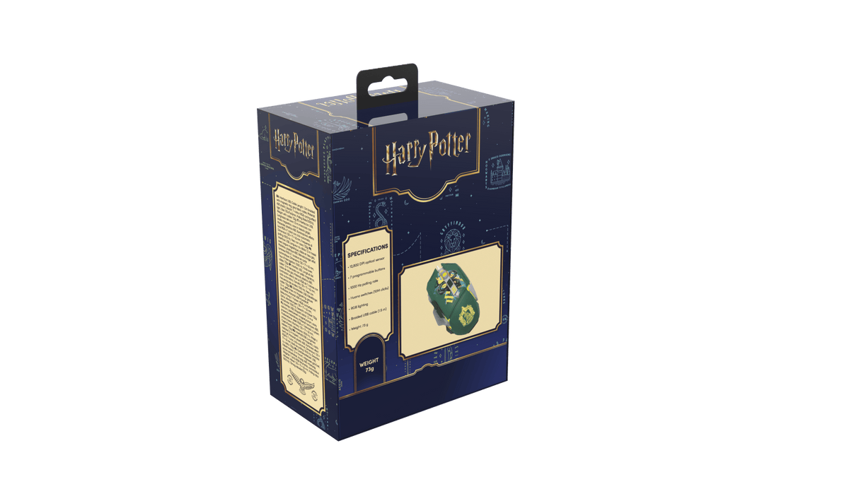 SPAWN GAMING MOUSE RGB - HARRY POTTER SLYTHERIN 8605042624836