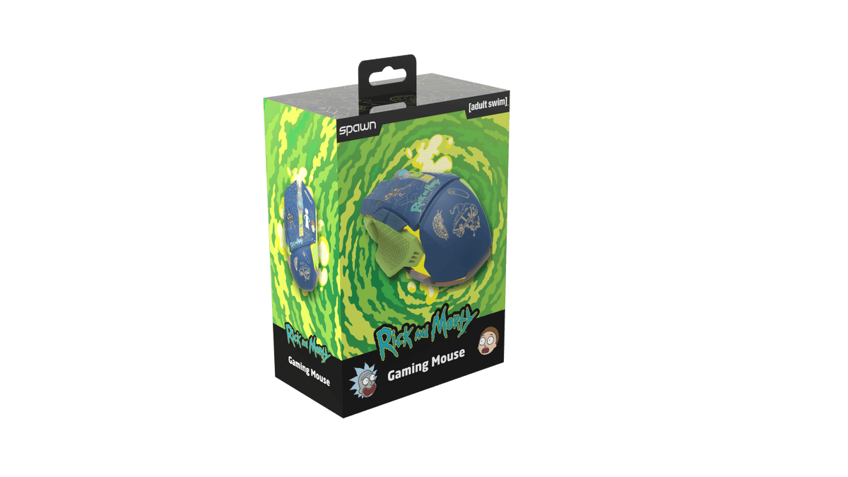 SPAWN GAMING MOUSE RGB - RICK AND MORTY 8605042624812