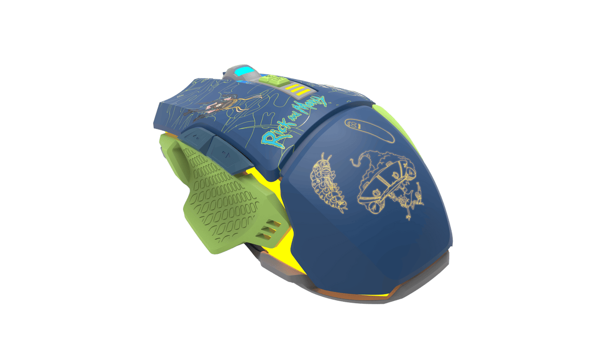 SPAWN GAMING MOUSE RGB - RICK AND MORTY 8605042624812